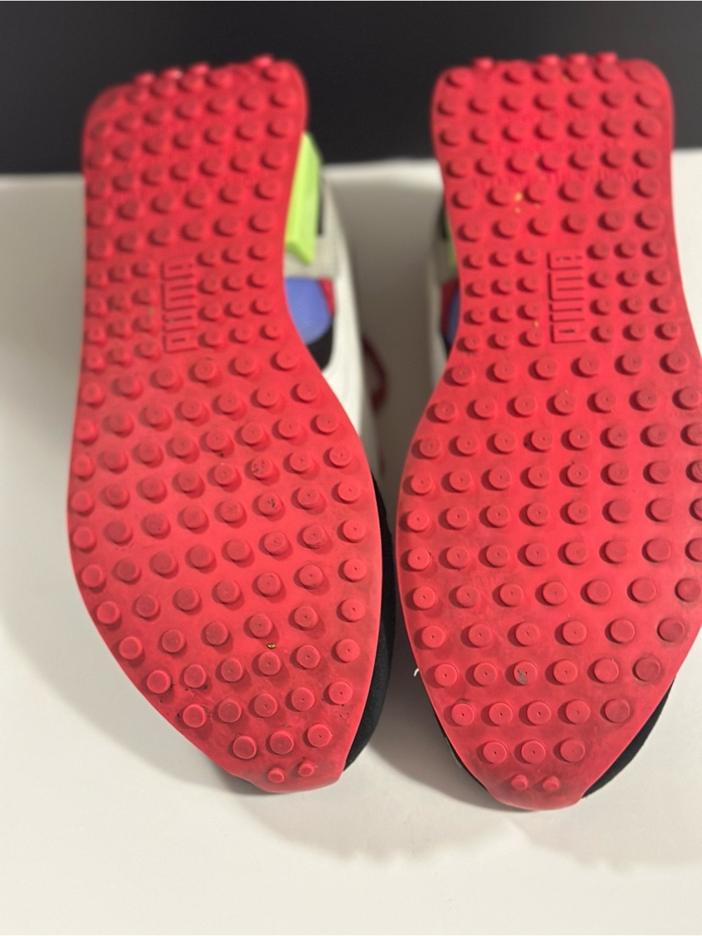 Puma Future Rider Womens Size 8 Red Blue White Gray Rider Foam 381684-01 Preppy - Picture 9 of 11